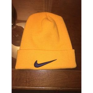 NWOT Nike Gold Winter Beanie